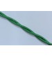 Витой провод 2х1,5 зеленый шелк